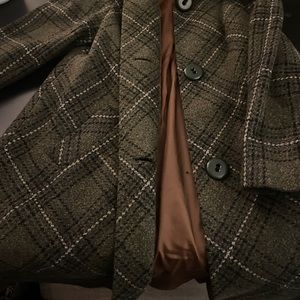 Sage green winter coat